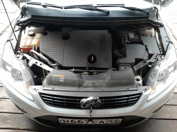 2008 Ford Focus II Рестайлинг, белый - вид 10
