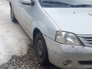 2007 Renault Logan I, серый, 247000 рублей, вид 4