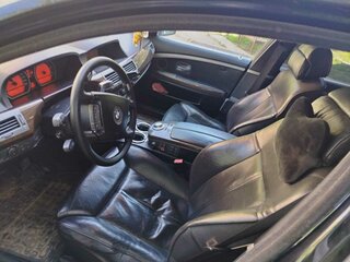 2002 BMW 7 серии 735i IV (E65/E66), чёрный, 1000000 рублей, вид 5