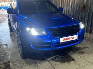 2004 Volkswagen Touareg I, синий, 850000 рублей, вид 5