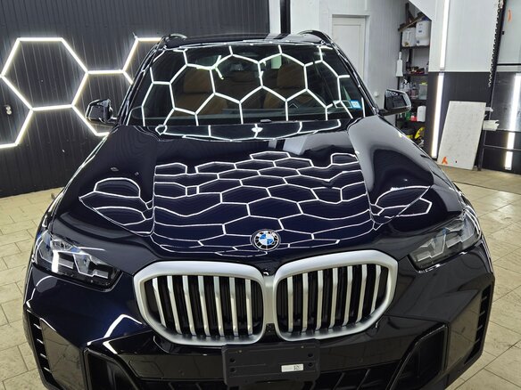 2024 BMW X5 40i IV (G05/G18) Рестайлинг, синий, 12000000 рублей - вид 3