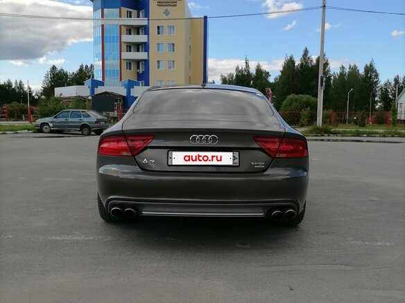 2010 Audi A7 I (4G), коричневый, 1900000 рублей - вид 5