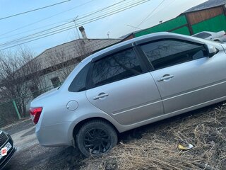 2013 Lada (ВАЗ) Granta I, серебристый, 530000 рублей, вид 3