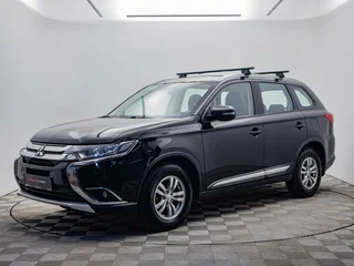 2016 Mitsubishi Outlander III Рестайлинг 2, чёрный, 1594000 рублей, вид 1