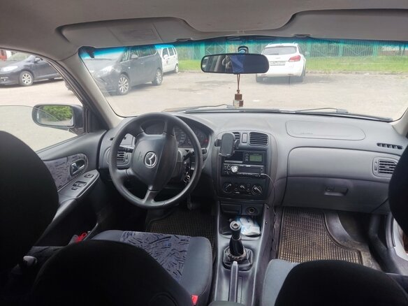 2000 Mazda 323 VI (BJ), серебристый, 120000 рублей - вид 7