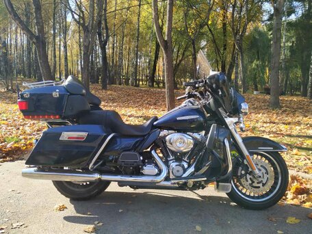 2012 Harley-Davidson Electra Glide, синий, 1127509 рублей, вид 1