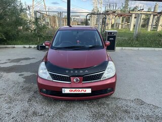 2006 Nissan Tiida I, красный, 420000 рублей, вид 3