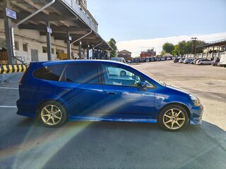 2002 Honda Stream I, синий, 550000 рублей, вид 2