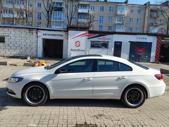 2012 Volkswagen Passat CC I Рестайлинг, белый, 990000 рублей - вид 13