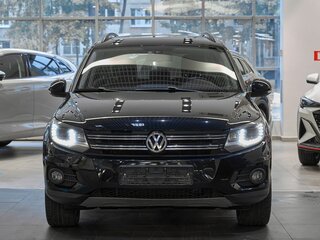 2014 Volkswagen Tiguan I Рестайлинг, чёрный, 1149000 рублей, вид 2