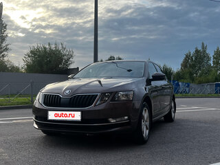 2017 Skoda Octavia III (A7) Рестайлинг, коричневый, 1440000 рублей, вид 1