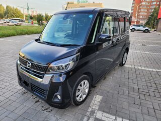2018 Nissan Dayz Roox I Рестайлинг, чёрный, 1280000 рублей, вид 2
