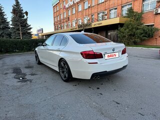 2014 BMW 5 серии 528i xDrive VI (F10/F11/F07) Рестайлинг, белый, 2200000 рублей, вид 5