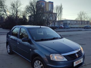 2011 Renault Logan I Рестайлинг, синий, 790000 рублей, вид 3