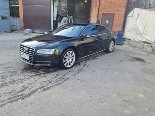 2015 Audi A8 Long III (D4) Рестайлинг, чёрный, 2100000 рублей, вид 2