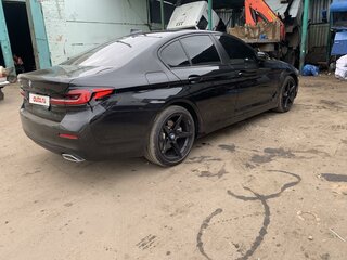 2021 BMW 5 серии 520d xDrive VII (G30/G31/G38) Рестайлинг, чёрный, 4650000 рублей, вид 2