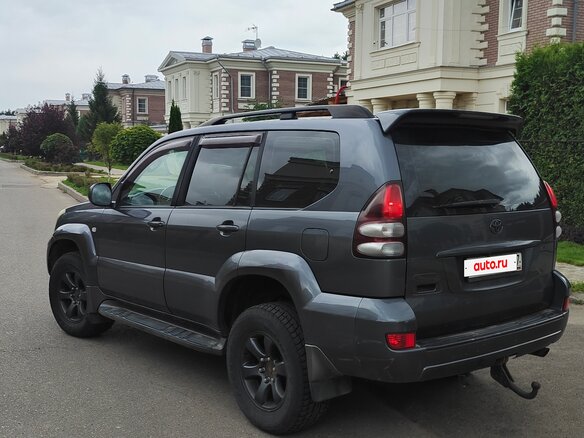 2007 Toyota Land Cruiser Prado 4-speed 120 Series, серый, 1555800 рублей - вид 10