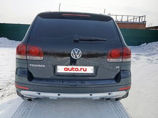 2008 Volkswagen Touareg I Рестайлинг, чёрный, 1220000 рублей, вид 4