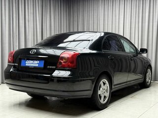 2005 Toyota Avensis II, чёрный, 599000 рублей, вид 5