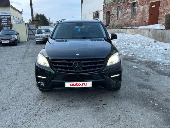 2013 Mercedes-Benz M-Класс 350 III (W166), чёрный, 3090000 рублей