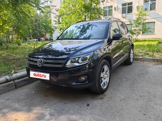 2012 Volkswagen Tiguan I Рестайлинг, чёрный, 1450000 рублей, вид 3