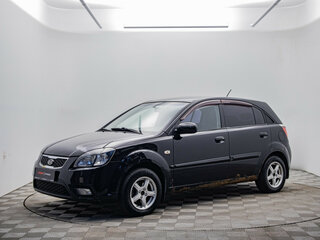 2010 Kia Rio II Рестайлинг, чёрный, 359000 рублей, вид 1