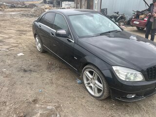 2008 Mercedes-Benz C-Класс 280 III (W204), чёрный, 1100000 рублей, вид 4