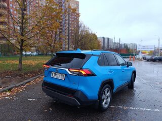 2019 Toyota RAV4 V (XA50), синий, 3300000 рублей, вид 2
