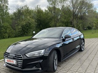 2019 Audi A5 II (F5), чёрный, 3650000 рублей, вид 1