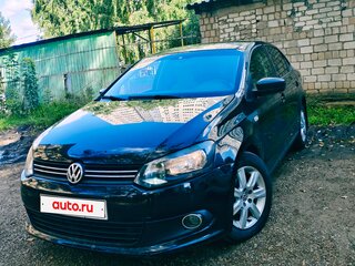 2012 Volkswagen Polo V, чёрный, 813000 рублей, вид 1