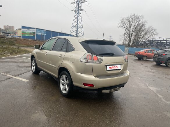 2005 Lexus RX 400h II, золотистый, 1050000 рублей - вид 4