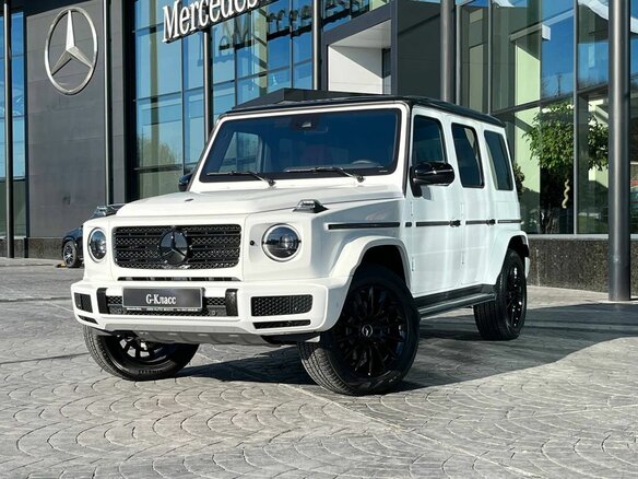 2022 Mercedes-Benz G-Класс 400 d III (W463), белый