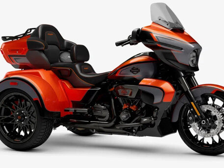 2026 Harley-Davidson CVO Tri Glide, оранжевый, 7950000 рублей, вид 4