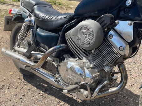 1992 Yamaha XV400 Virago, зелёный, 360000 рублей, вид 5
