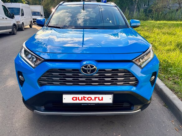 2020 Toyota RAV4 V (XA50), синий, 2720000 рублей - вид 7