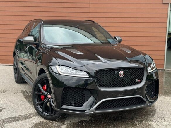 2019 Jaguar F-Pace SVR I, чёрный, 8500000 рублей - вид 2