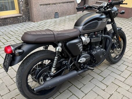 2021 Triumph Bonneville T120, чёрный, 1400000 рублей, вид 3