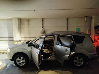 2010 Mitsubishi Outlander II Рестайлинг, серебристый, 1150000 рублей, вид 3