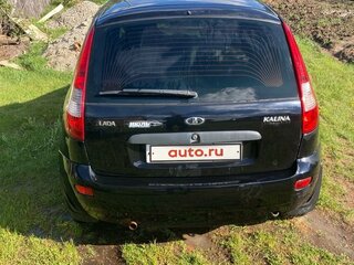 2011 Lada (ВАЗ) Kalina I, чёрный, 380000 рублей, вид 4