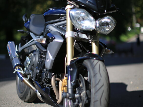 2013 Triumph Street Triple, чёрный, 615000 рублей - вид 7
