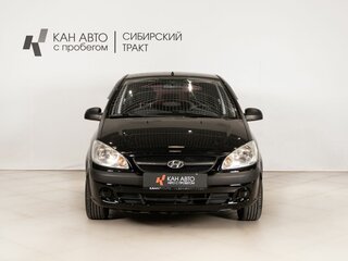 2010 Hyundai Getz I Рестайлинг, чёрный, 433300 рублей, вид 2