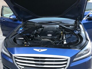 2015 Hyundai Genesis II, синий, 1690000 рублей, вид 3