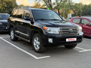 2014 Toyota Land Cruiser 200 Series Рестайлинг 1, чёрный, 4920000 рублей, вид 4