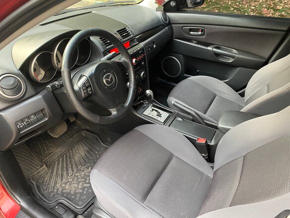 2008 Mazda 3 5-speed I (BK) Рестайлинг, пурпурный - вид 8