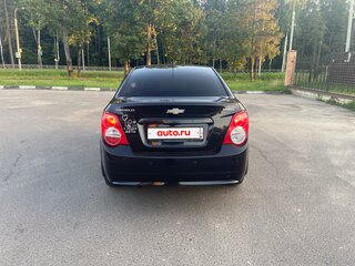 2012 Chevrolet Aveo II, чёрный, 550000 рублей, вид 4