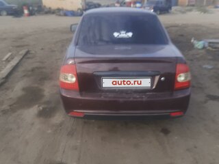 2008 Lada (ВАЗ) Priora I, красный, 450000 рублей, вид 3