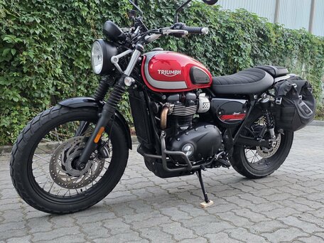 2018 Triumph Scrambler, красный, 920000 рублей, вид 2