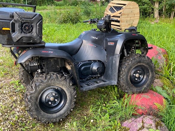 2012 Kymco MXU 450, чёрный, 350000 рублей - вид 23