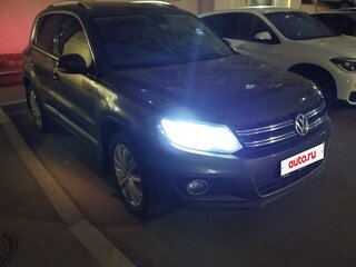 2014 Volkswagen Tiguan I Рестайлинг, коричневый, 1445999 рублей, вид 2