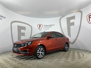 2019 Lada (ВАЗ) Vesta I, красный, 1190000 рублей, вид 1
